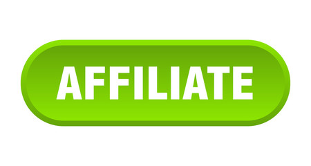 affiliate button. affiliate rounded green sign. affiliate