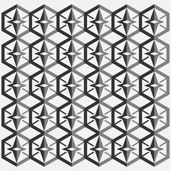Ethnic pattern,Geometric Ethnic pattern design for background or wallpaper. Vector illustration