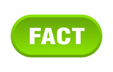 fact button. fact rounded green sign. fact