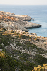 Fototapeta na wymiar Mediterranean coast Cyprus island