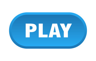play button. play rounded blue sign. play