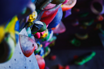 landscape of bouldering climbing studio in Japan