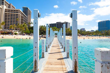 【ハワイ】白い橋