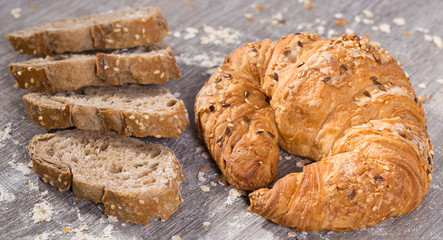 Fototapeta premium apetics bakery products in wide variety