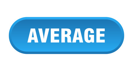 average button. average rounded blue sign. average