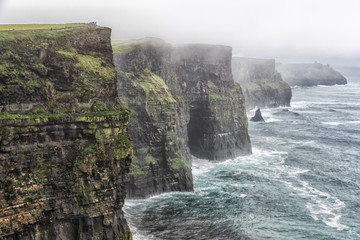 Die Cliffs of Moher. Eine der bekanntesten Attraktionen Irlands.