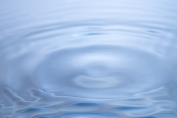 Abstract blue circle water drop ripple. Liquid texture background.