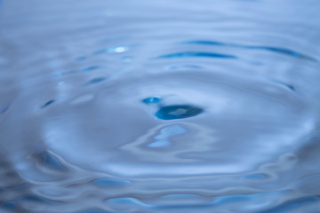 Abstract water texture. Blue fresh water liquid texture background. Ripple water wave.