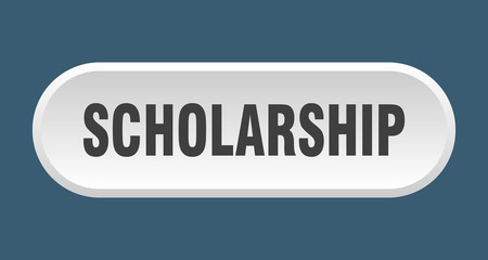 scholarship button. scholarship rounded white sign. scholarship