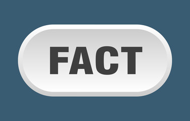 fact button. fact rounded white sign. fact