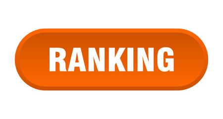 ranking button. ranking rounded orange sign. ranking