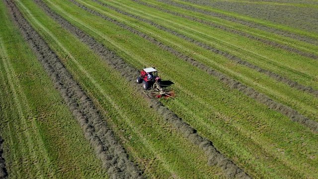 Landwirtschaftliche Arbeit im Emmental