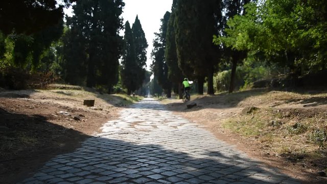 View of Appia Ancient ancient Roman road