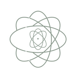 illustration of atom