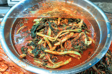 Korean pickle in Seoul, South Korea