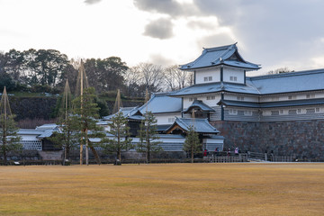 Kanazawa Castle in Kanazawa, Ishikawa Prefecture, Japan