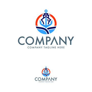 Creative Shipping Logo Design Template