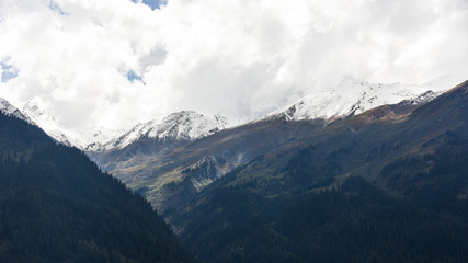 view of mountains