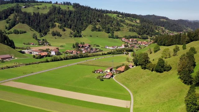 Flug Richtung Signau