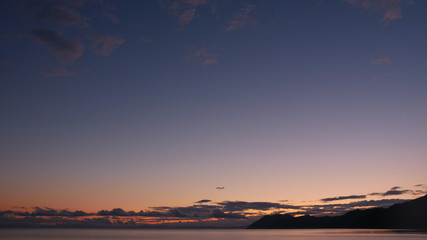 Fototapeta premium 夕日の空