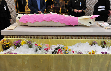 Korean funeral culture, the coffin rites