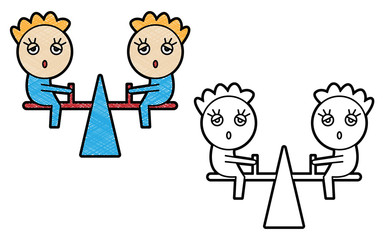 libra zodiac design vector with texture. black and white colors