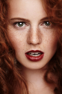beautiful green eyes