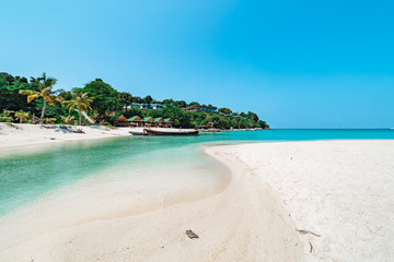Beautiful sandy tropical beach in Koh Lipe