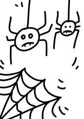 Halloween icon. doodle. Line. Isolated on white. spooky elements for halloween decorations, silhouettes, sketch, icon, sticker. Hand drawn