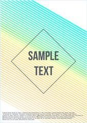 Modern abstract background.