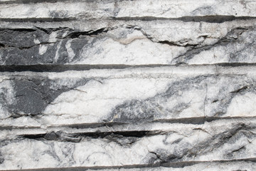 Obraz na płótnie Canvas texture of white and gray marbel wall
