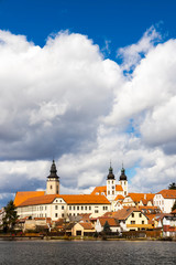 Obraz premium old town in Telc, Czech Republic