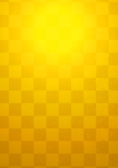 金箔の市松模様