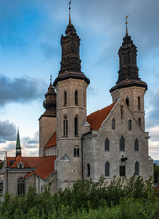 Fototapeta na wymiar Visby Cathedral