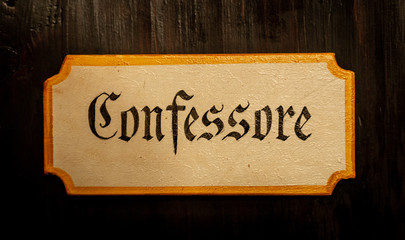 Il penitente e il confessore