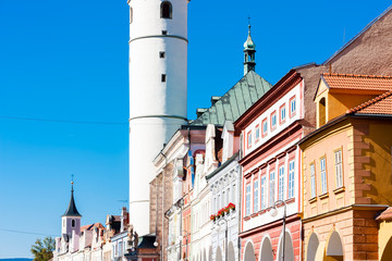 historic architecture Domazlice, Czech Republic