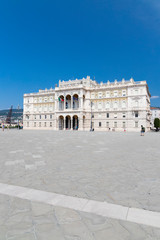 Obraz premium Historic centre in Terst, Italy