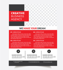 Corporate Flyer design. Business brochure template. Annual report cover. Booklet for education, advertisement, presentation, magazine page. a4 size vector illustration.