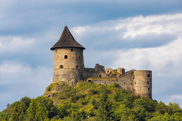 Fototapeta premium castle Somoska on Slovakia Hungarian border
