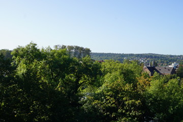 Fototapeta na wymiar view from the city Bielefeld