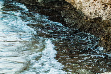 View of Dead Sea coastline