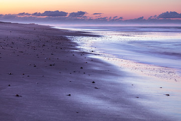 sunset on beach