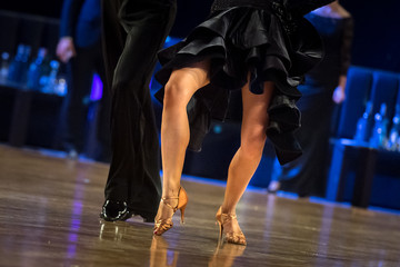 couple dancing latin dance