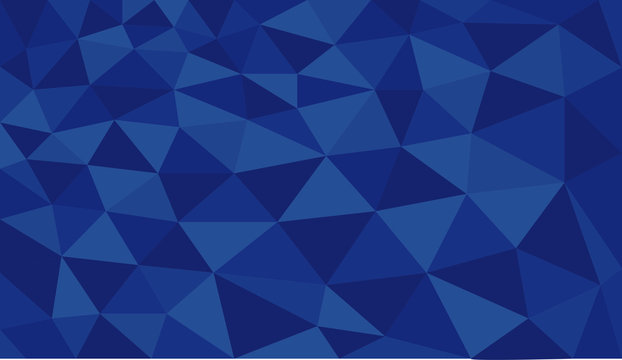 Polygon background images, blue tones, vector image.