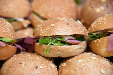 mini beef sandwich 