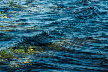 View of Dead Sea coastline