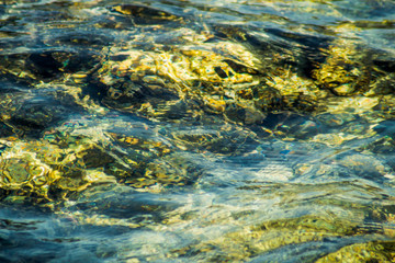 View of Dead Sea coastline