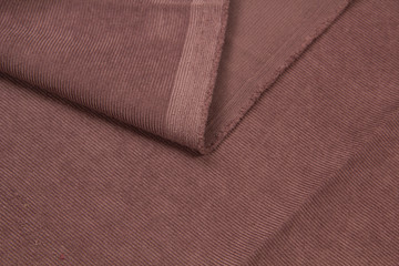 brown ribbed corduroy background. corduroy fabric texture