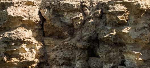 Rocky mountain scenery, Dolomites, Italy