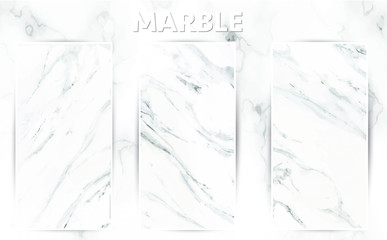 Classic White Black Marble Template Abstract Marble Background for Designs, Posters, Brochure, Banners, Cards.